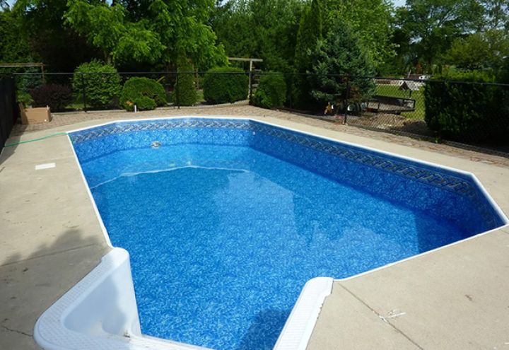 Grecian Vinyl Liner Replacement Service Work