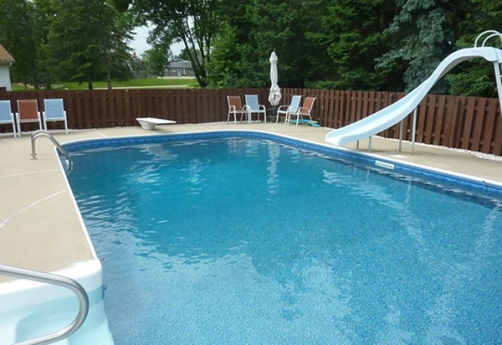 Rectangle Inground Swimming Pool Liner Replacement