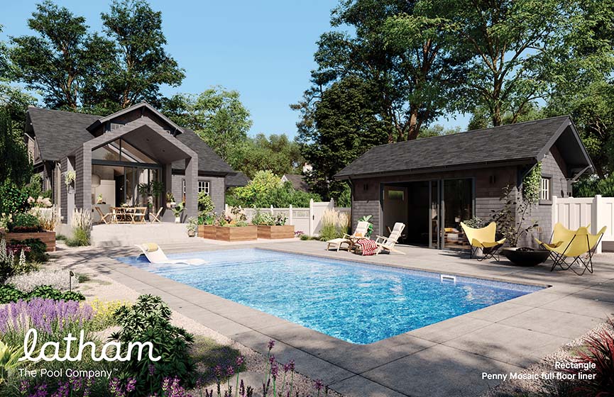 Latham Pool logo