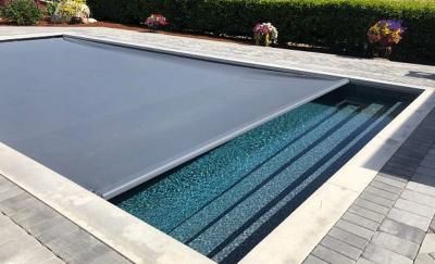 Automatic pool cover