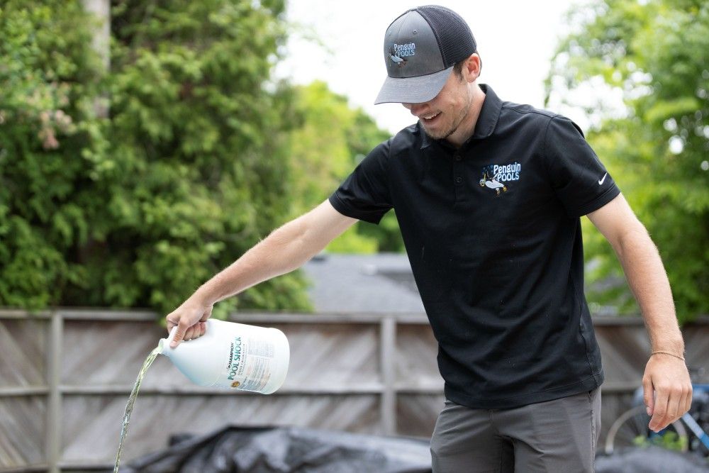 Penguin Pools Crew Chemical Balancing Service New Berlin WI