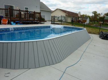 on-ground swimming pool