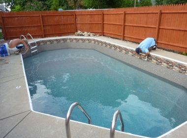 Grecian Pool Vinyl Liner Replacement