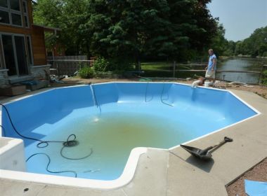 Octagon Pool Vinyl Liner Replacement