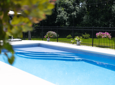 Latham Olympia 16 Fiberglass Pool in Wales WI 