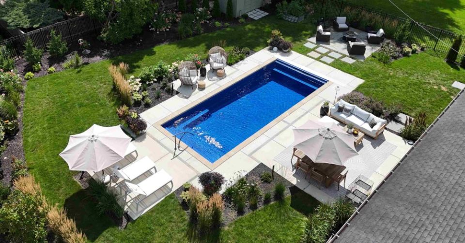Fiberglass Pool, Claremont Latham